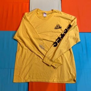 Yellow XL Trucker Long Sleeve